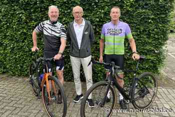 Jean Digneffe en Erwin Verbelen gravellen 322 kilometer in één dag tegen kanker