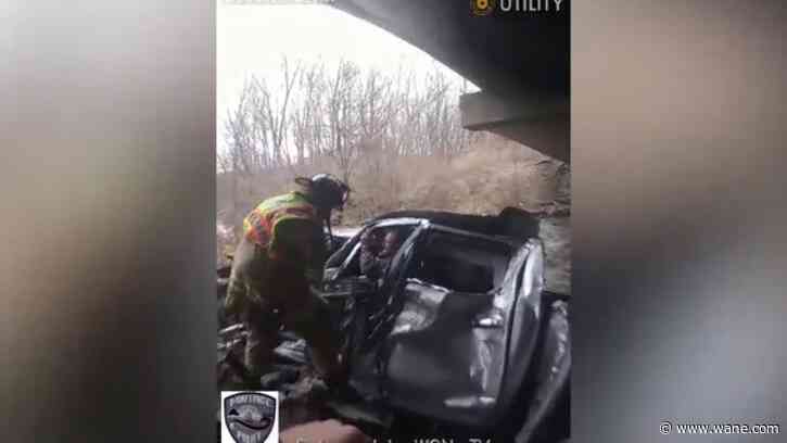 Indiana man found days after crashing truck slowly recovering