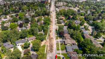 Barrie intersection closure to disrupt traffic for 4 weeks