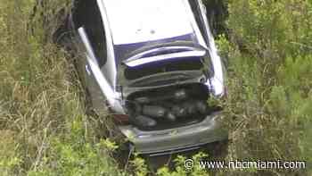 Suspect bails out of stolen car filled with catalytic converters, after fleeing Miami traffic stop: Police