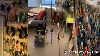 'Fishy situation': Police recover large quantity of stolen fishing equipment