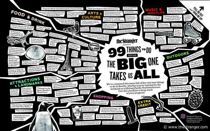 The 99 Things to Do in Seattle Checklist