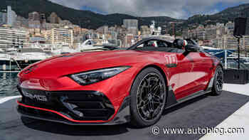 Mercedes-AMG PureSpeed roadster concept is the first Mythos exclusive