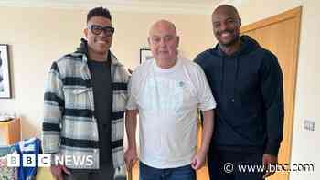 NFL stars' surprise visit grants fan's last wish