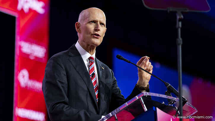 Florida Sen. Rick Scott joins race to succeed Mitch McConnell as GOP leader