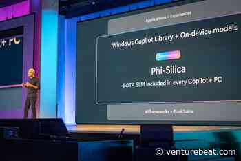 Microsoft introduces Phi-Silica, a 3.3B parameter model made for Copilot+ PC NPUs