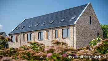 Circulaire gevelstenen samen met een energiedak