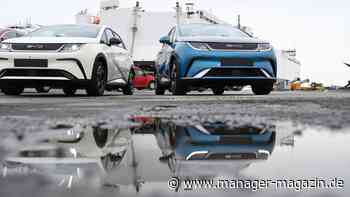 Autos aus China: BYD und Nio setzen auf EM-Effekt für Durchbruch in Europa