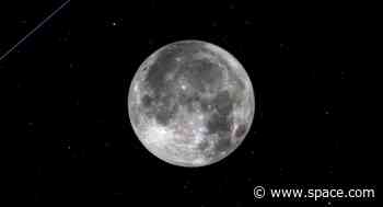 See May's Full Flower Moon blossom in the night sky tonight