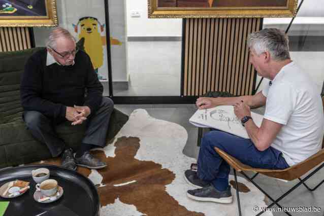 Kamagurka zet verhalen van patiënten AZ Delta om in tekeningen: “Ik laat me inspireren door hetgeen ze me vertellen”