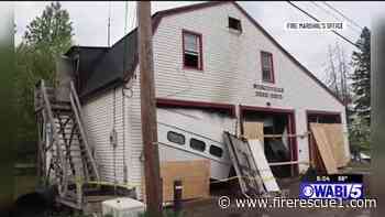 Lithium-ion batteries cause fire inside Maine firehouse