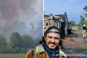 Tijs Vanneste en vele anderen steunen vzw Kemp na uitbranden schapenstallen