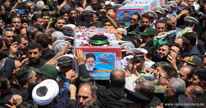 Irans verunglückter Präsident in Heimatstadt beigesetzt