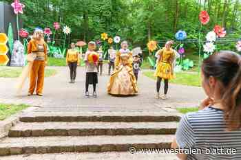 Biene Maja ist startklar auf der Freilichtbühne Bökendorf