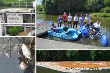 ‘Stad van zomerse waterpret’ schort alle wateractiviteiten op vervuilde Oude Leiearm op tot 15 juni