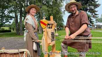 Lebendige Vergangenheit: Mittelalterliches Handwerk lebt in Dobel auf