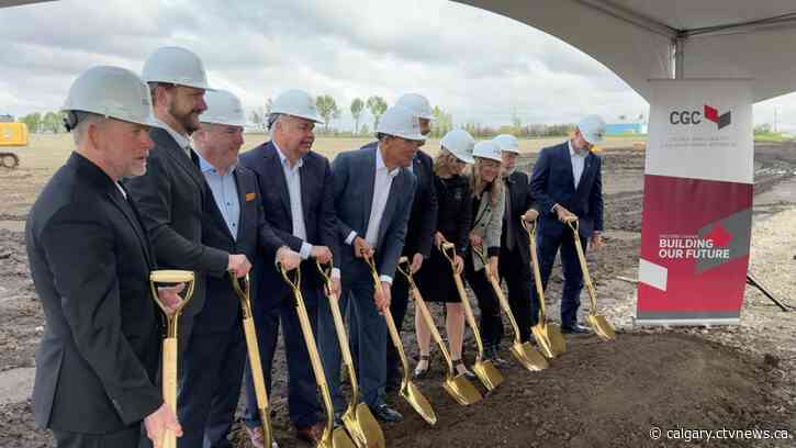 New wallboard manufacturing plant under construction in southern Alberta