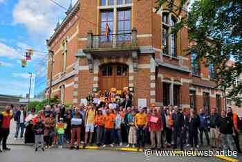 Meer dan honderd inwoners van actiecomité eisen dat mobiliteitsplan wordt teruggedraaid