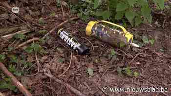 Molsbroek hotspot voor lachgasgebruikers: "We treffen hier wekelijks grote flessen aan"