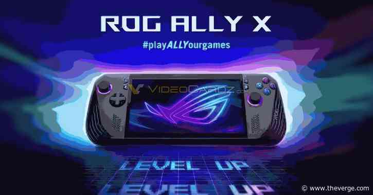 Leak: the Asus ROG Ally X will have twice the battery at 80Wh and two USB-C ports
