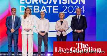 Von der Leyen quizzed on whether she would work with far-right in EU election debate – as it happened