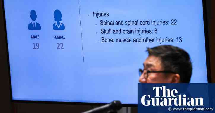 Hospital details brain and spinal injuries after turbulence on Singapore flight