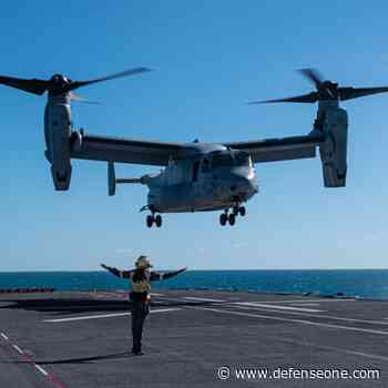Lawsuit alleges contractors lied about V-22’s safety