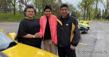 Calgary car collectors hold toy drive for young cancer patients: ‘So cool’