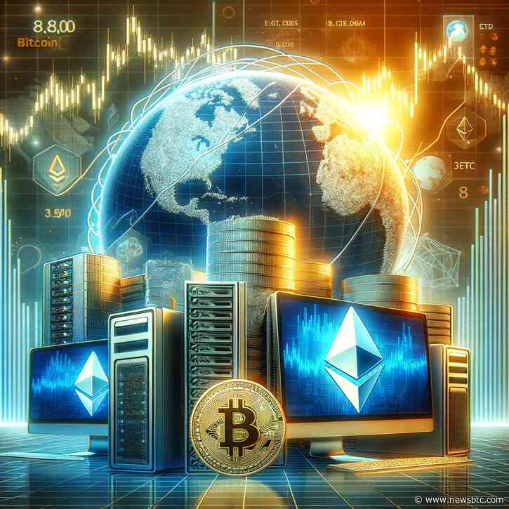Bitcoin’s Network Strengthens: Mining Difficulty And Hash Rate Spike Amid ETH ETF Buzz