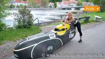 Nicola Walde will mit dem Velomobil ihren Weltrekord knacken