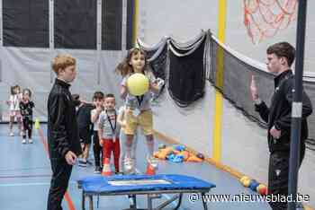 Leerlingen MSKA organiseren sportdag voor kleuters De Plataan