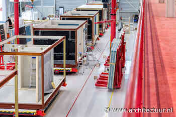 Fabriek voor modulaire woningen geopend
