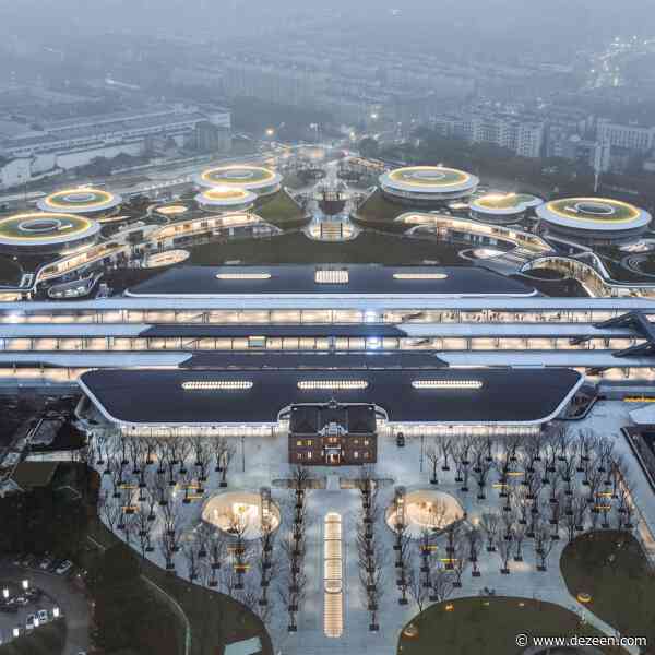 First train station by MAD designed to feel like a "museum about time"