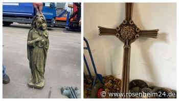 Schamlose Diebe auf Friedhöfen unterwegs: Skulpturen und Kreuze gewaltsam entfernt