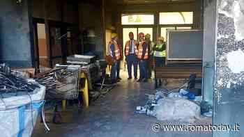 Corviale, partita la bonifica del centro anziani distrutto dall’incendio