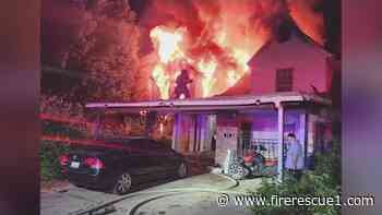 Mo. firefighters injured battling abandoned house fire