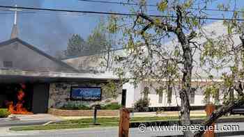 Man charged after setting fire to Calif. preschool, strip mall