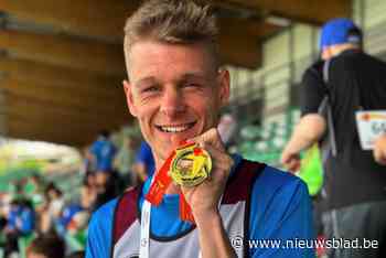 Valérian Van Cauwenbergh (26) wint drie keer goud op Special Olympics: “Ik heb een kist vol medailles thuis”