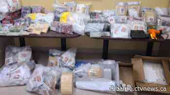 $33K drug seizure in Simcoe County results in charges for Barrie man