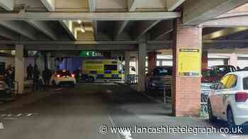 Emergency services at incident at Blackburn Morrisons