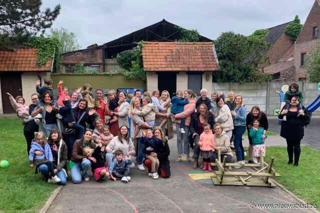 Kleuters van ‘t Kapoentje verwenden mama
