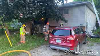 Residents displaced after fire causes $100,000 damage at Orillia home