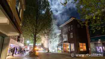 Grote brand in binnenstad Hengelo was aangestoken