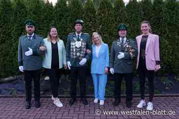 Reelsen: Neues Königspaar Pascal und Domenika Focke regieren Schützen