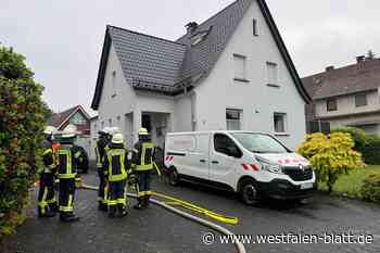 Blitzeinschlag in Bielefelder Wohnhaus