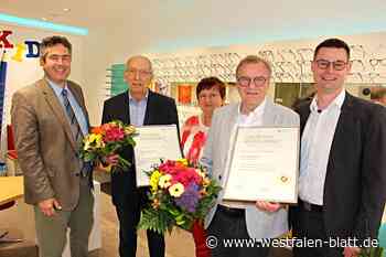 Steinheim: Goldener Meisterbrief für Alfred Brexel