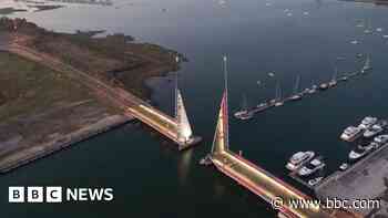 Town's lifting bridge out of action until mid-June