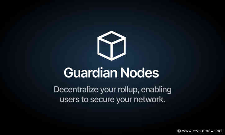 Caldera launches Guardian Nodes, creating a new path for teams to raise funds and decentralize their network