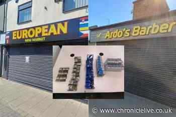 Two County Durham businesses shut down after thousands of pounds of illegal cigarettes were seized