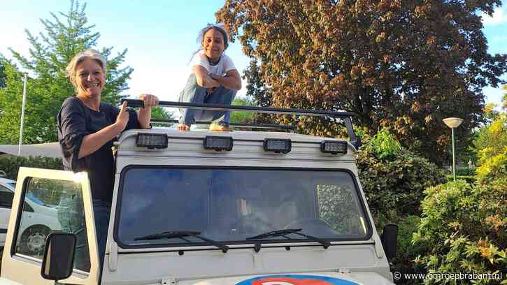 Marjon gaat met elektrische landrover Afrikanen bekeren tot duurzaamheid